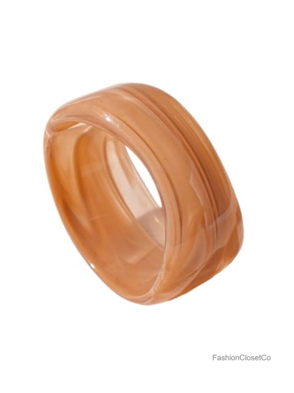 Acrylic Chunky Geometric Bangle Bracelet for Women, Handmade Party Jewelry
